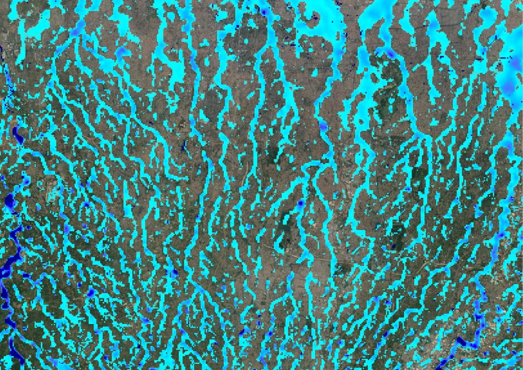 Jakarta flood map hydraulic modeling research paper