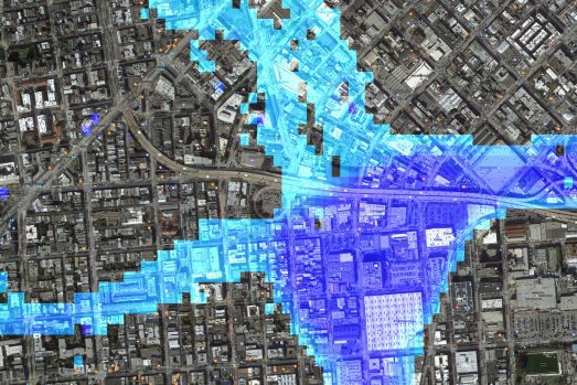 Flood risk intelligence map