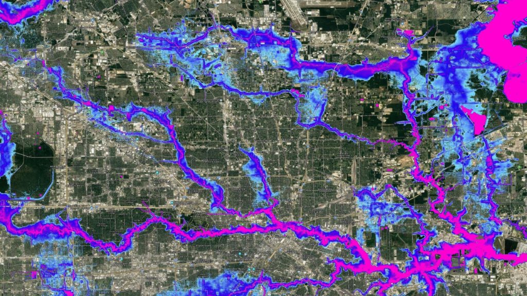 Texas Water Development Board map image