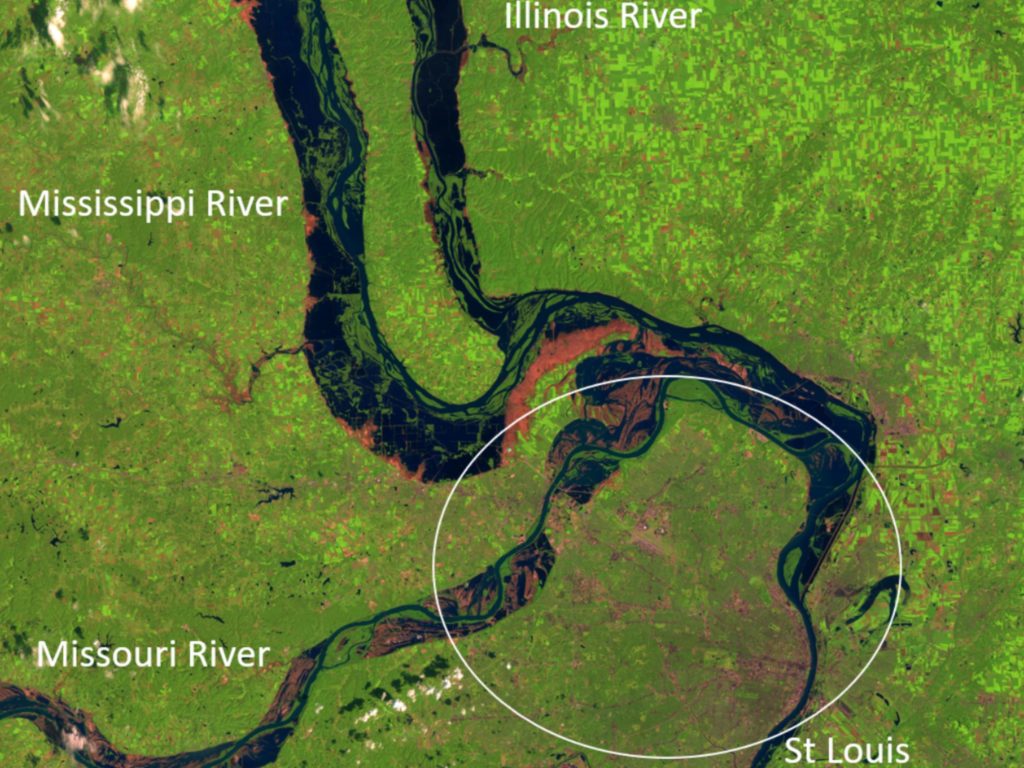 Great Flood in St Lois