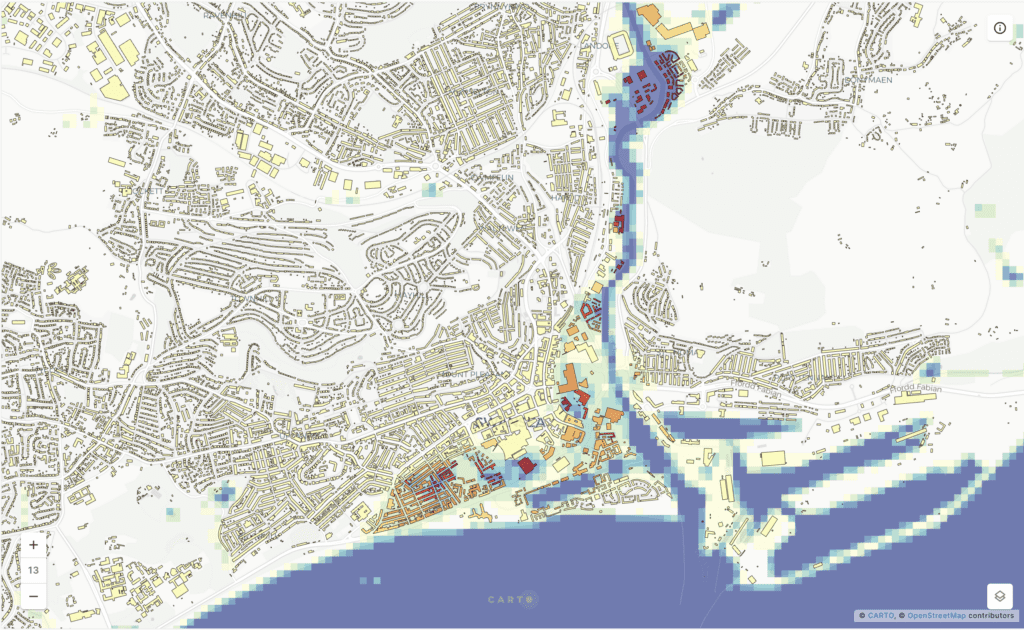 Carto platform map
