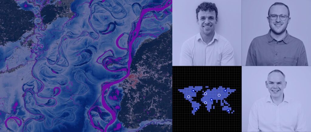Video thumbnail - Flood map with speaker photos