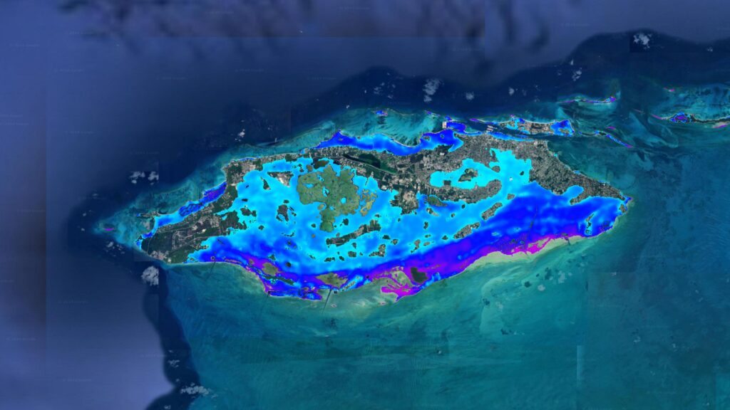 SIDS small islands states flood map