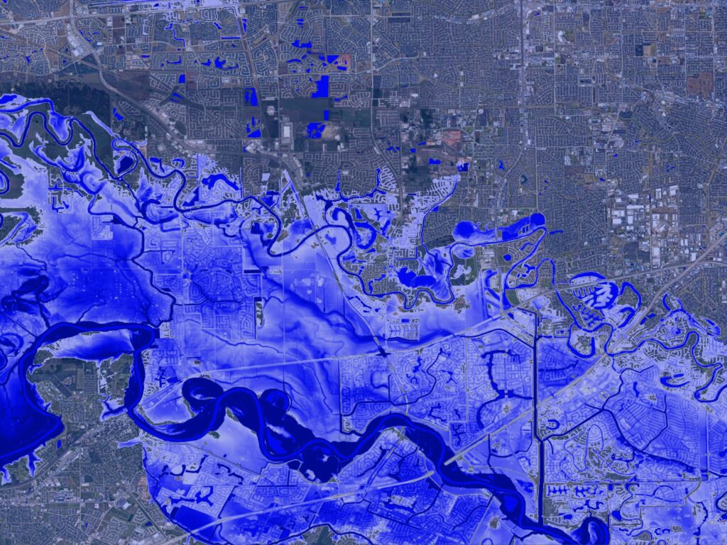 Virgina state flood map