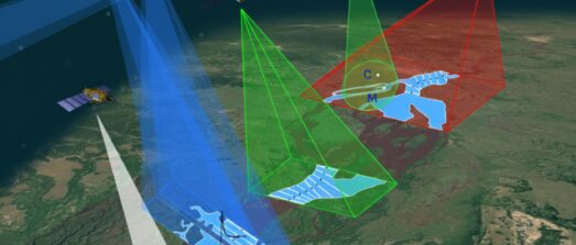 Satellite to capture water propogation of Earth's river