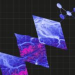 FathomDEM layers of DEM imagery with a satellite illustration