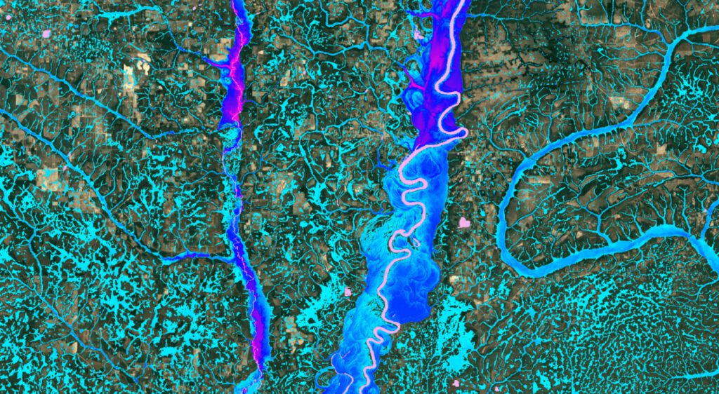 Apalachicola River, Florida - Flood simulation Fathom